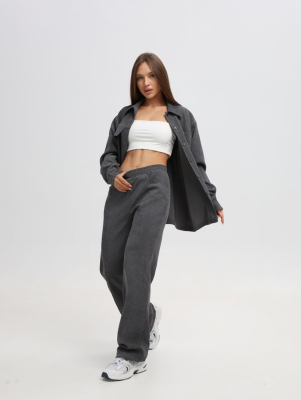 Костюм вельветовый 20686 серый